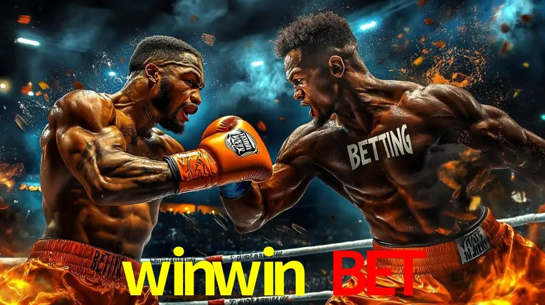 Dois boxeadores em uma luta intensa e explosiva, representando a adrenalina e as oportunidades de apostas em esportes de combate disponíveis na plataforma winwin bet.